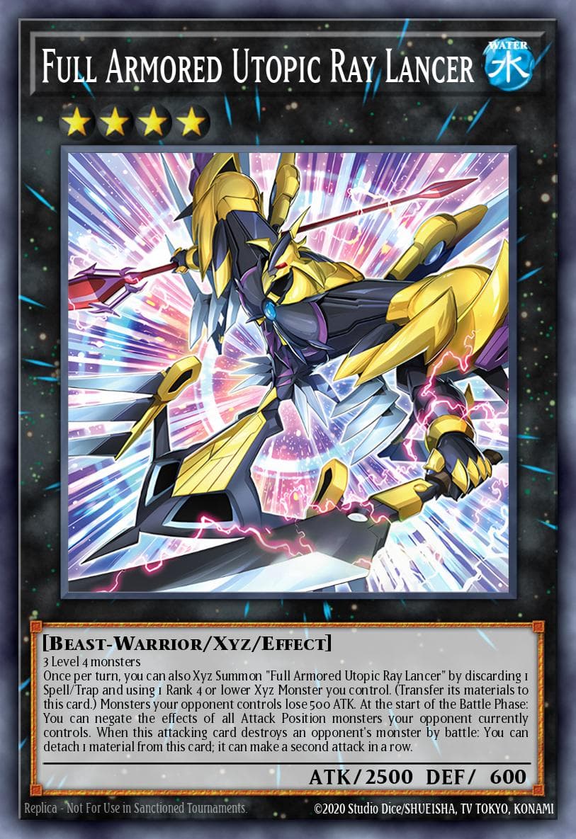 Full Armored Utopic Ray Lancer #QCDB-JP004