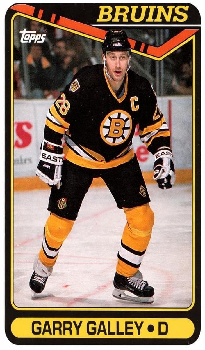 Garry Galley trading card