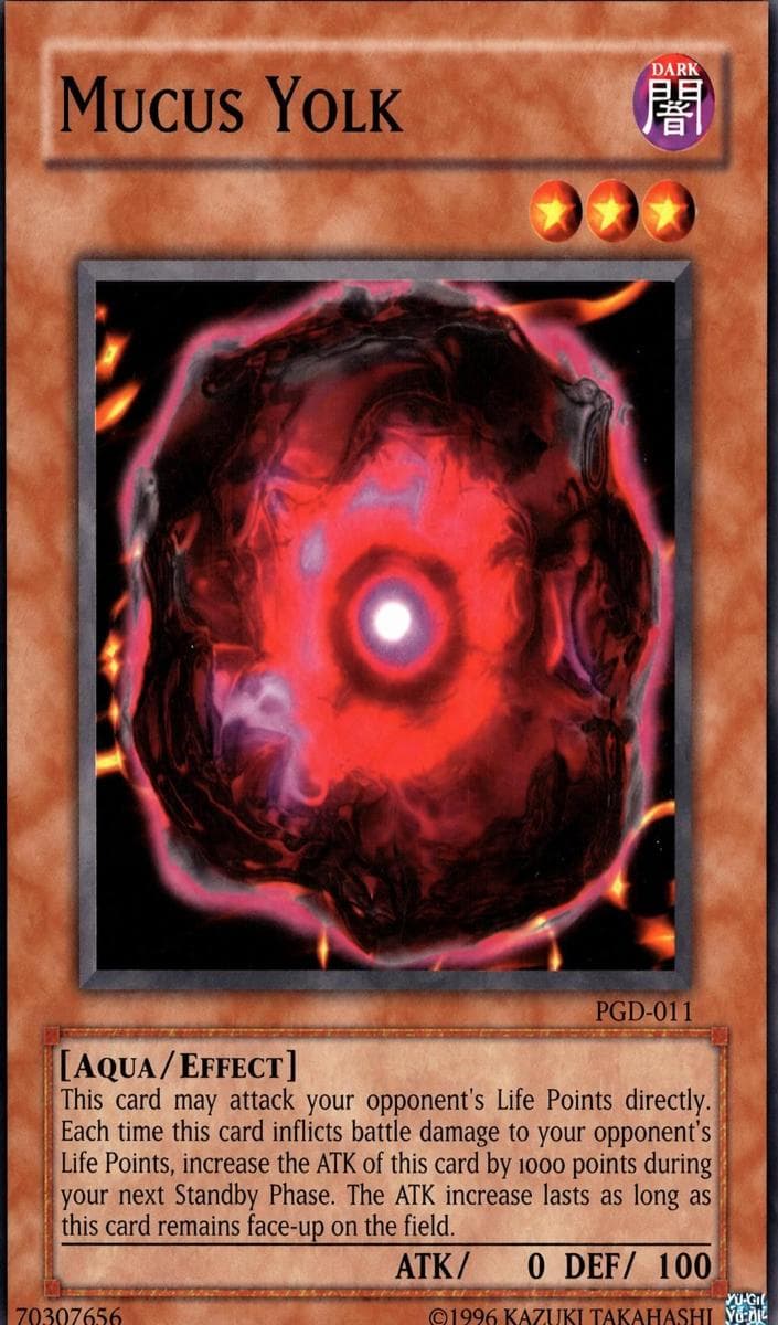 Mucus Yolk 2003 Yu-Gi-Oh! Pharaonic Guardian