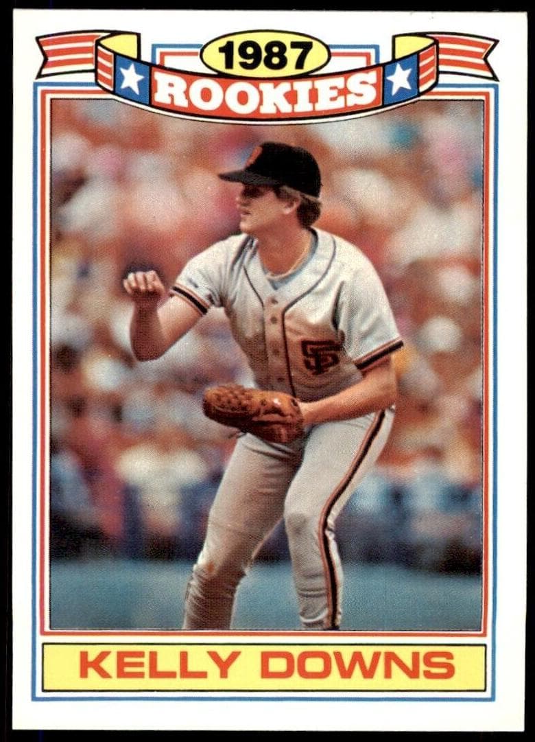 Kelly Downs 1988 topps Topps
