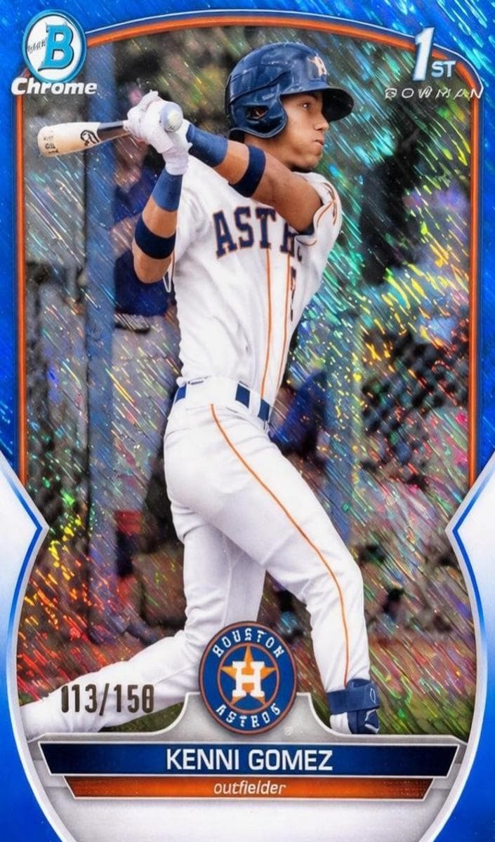 Kenni Gomez trading card