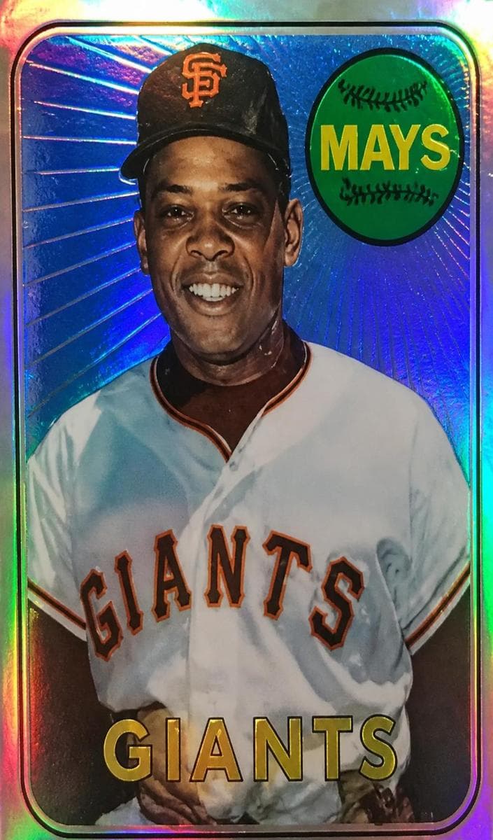 Willie Mays 1997 topps Topps