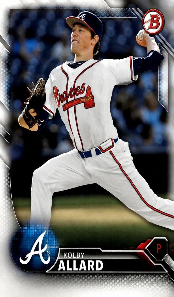 Kolby Allard trading card