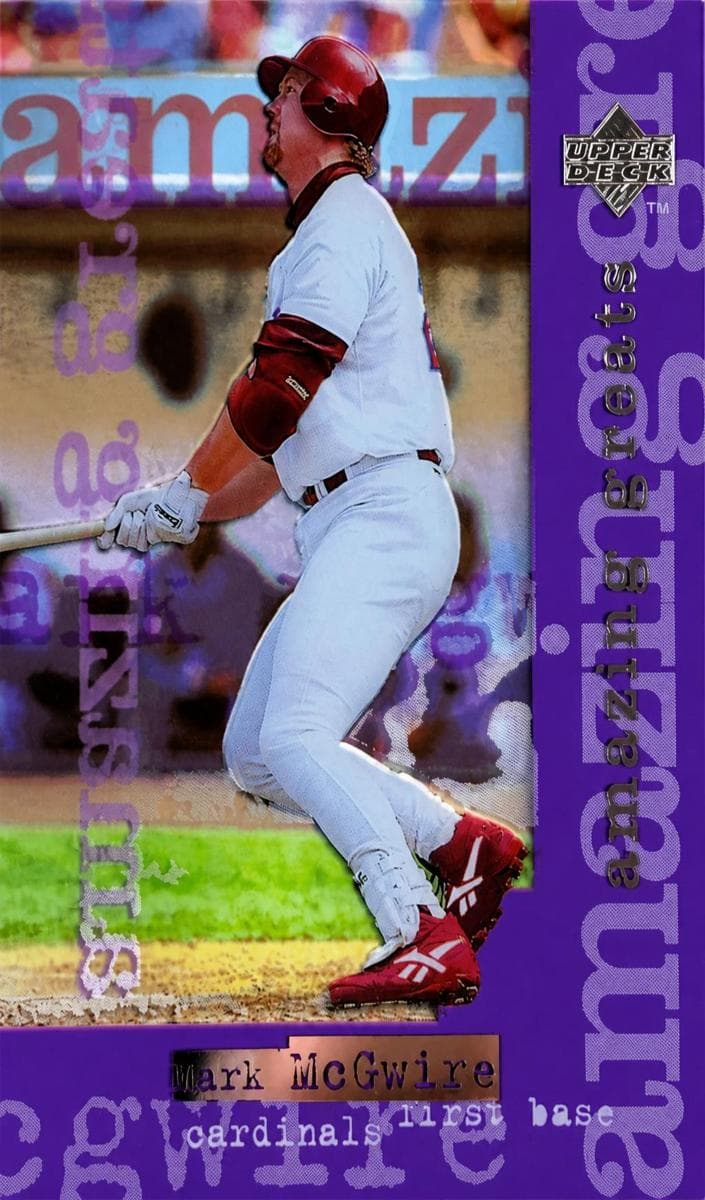 Mark McGwire 1998 upper-deck Upper Deck
