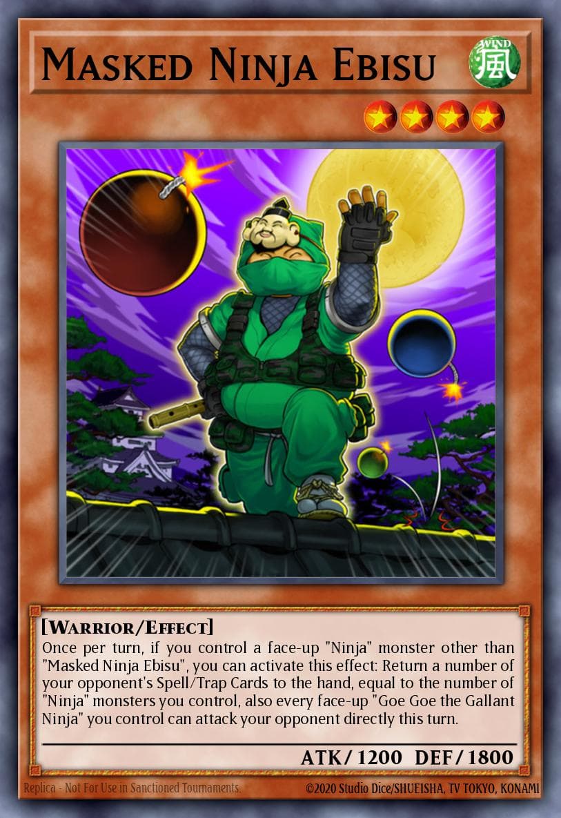 Masked Ninja Ebisu 2012 Yu-Gi-Oh! Order of Chaos