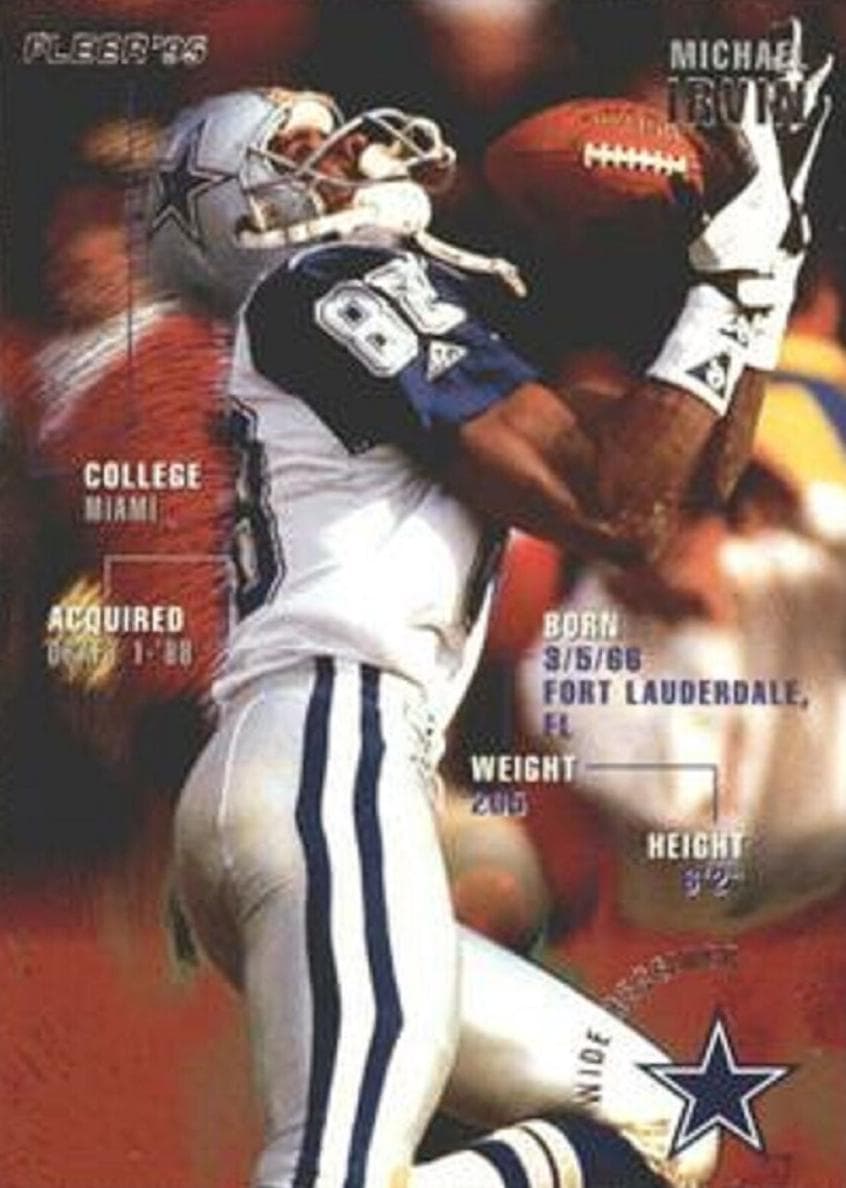 Michael Irvin 1995 fleer