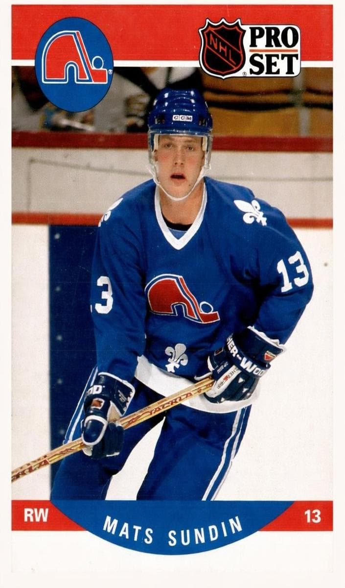 Mats Sundin 1990 unknown Pro Set