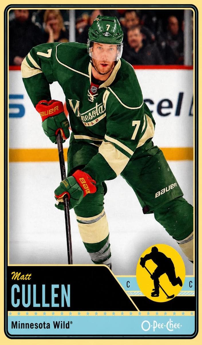 Matt Cullen trading card