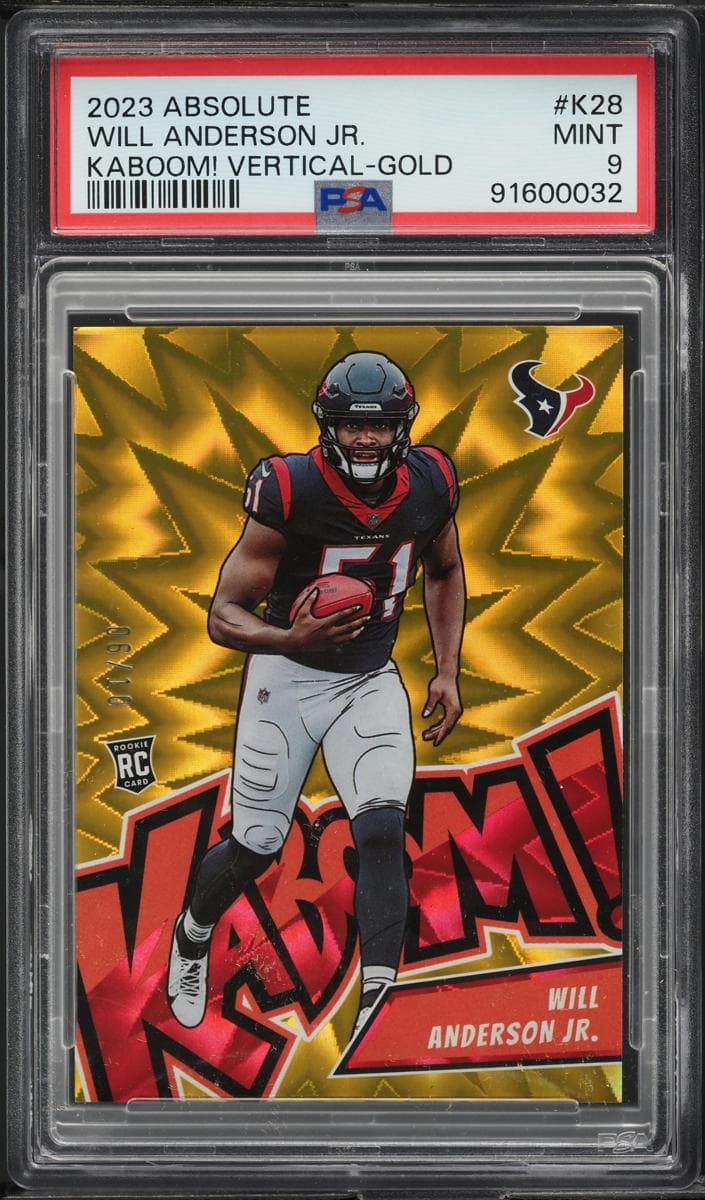 Will Anderson Jr. #K28