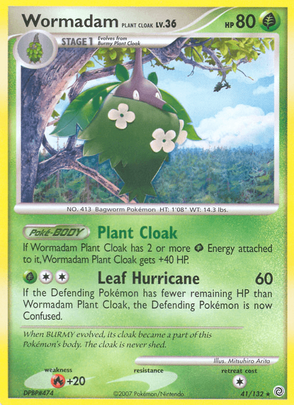 Wormadam 2007 Pokemon Secret Wonders