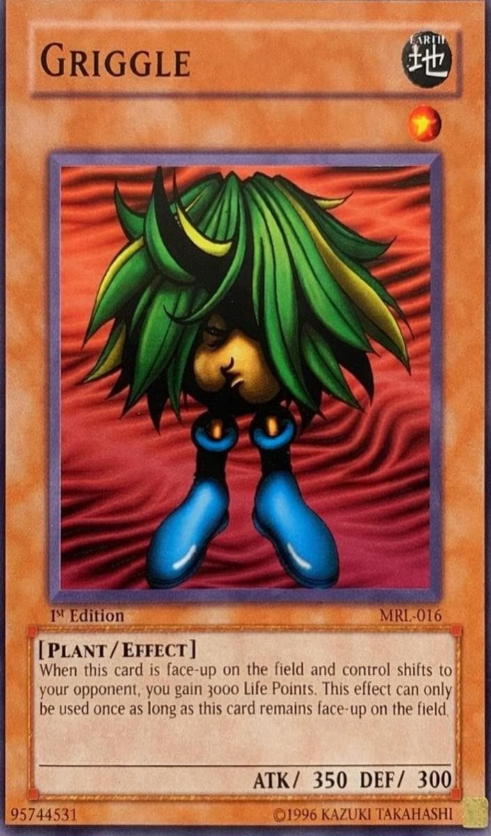 Griggle 2002 Yu-Gi-Oh! Magic Ruler 1st Edition