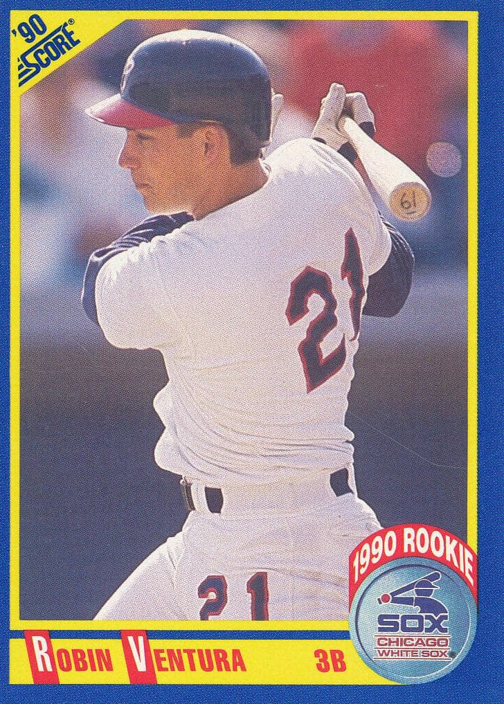 Robin Ventura 1990 panini Score