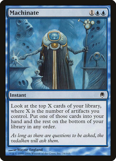 Machinate 2004 Magic: The Gathering Darksteel