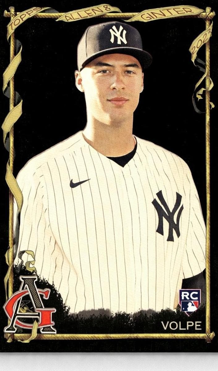 Anthony Volpe trading card