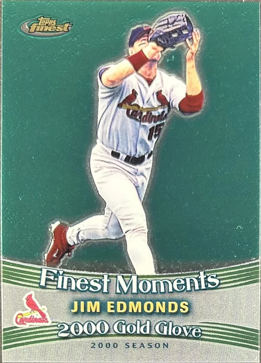 Jim Edmonds 2001 unknown Finest