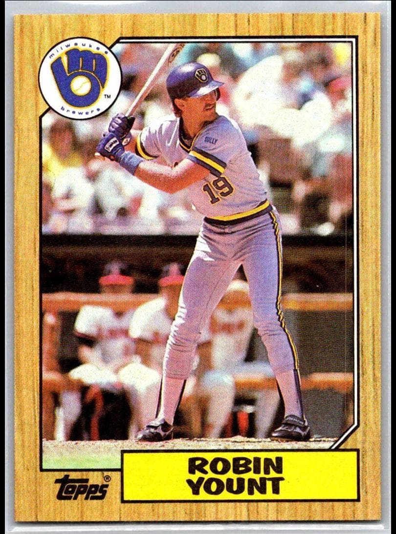 Robin Yount 1987 topps Topps