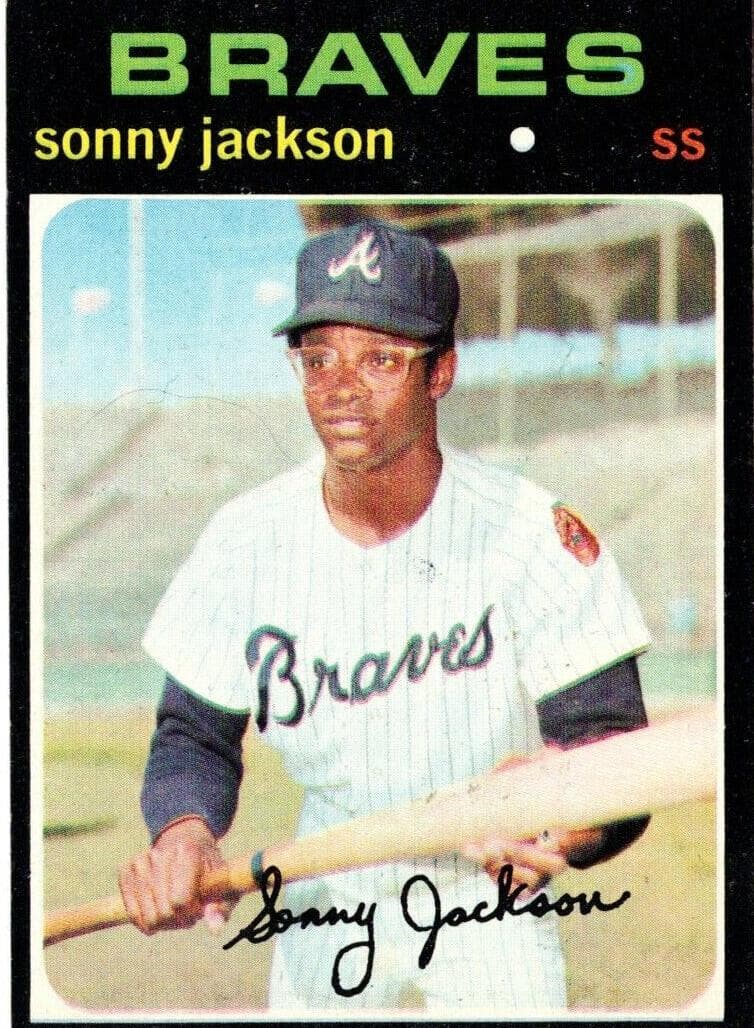 Sonny Jackson 1971 topps Topps