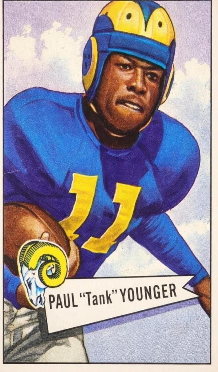 Paul "Tank" Younger 1952 bowman Bowman Large