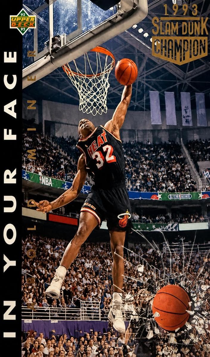 Harold Miner 1992 upper-deck Upper Deck