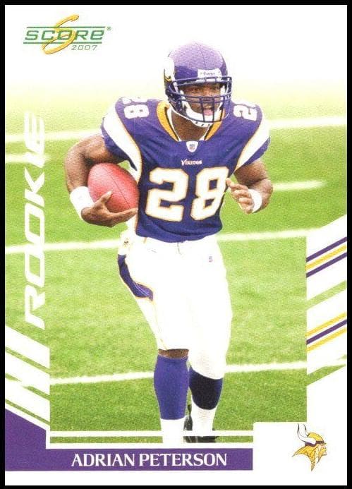 Adrian Peterson 2007 panini