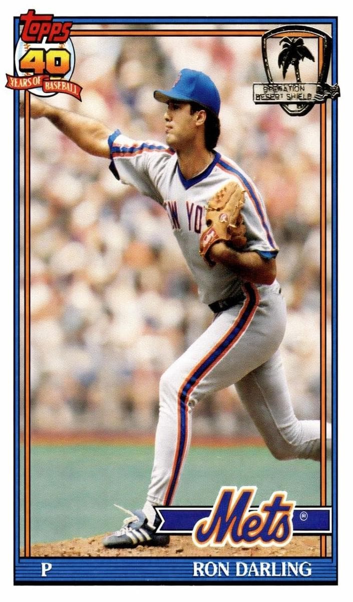 Ron Darling 1991 topps Topps