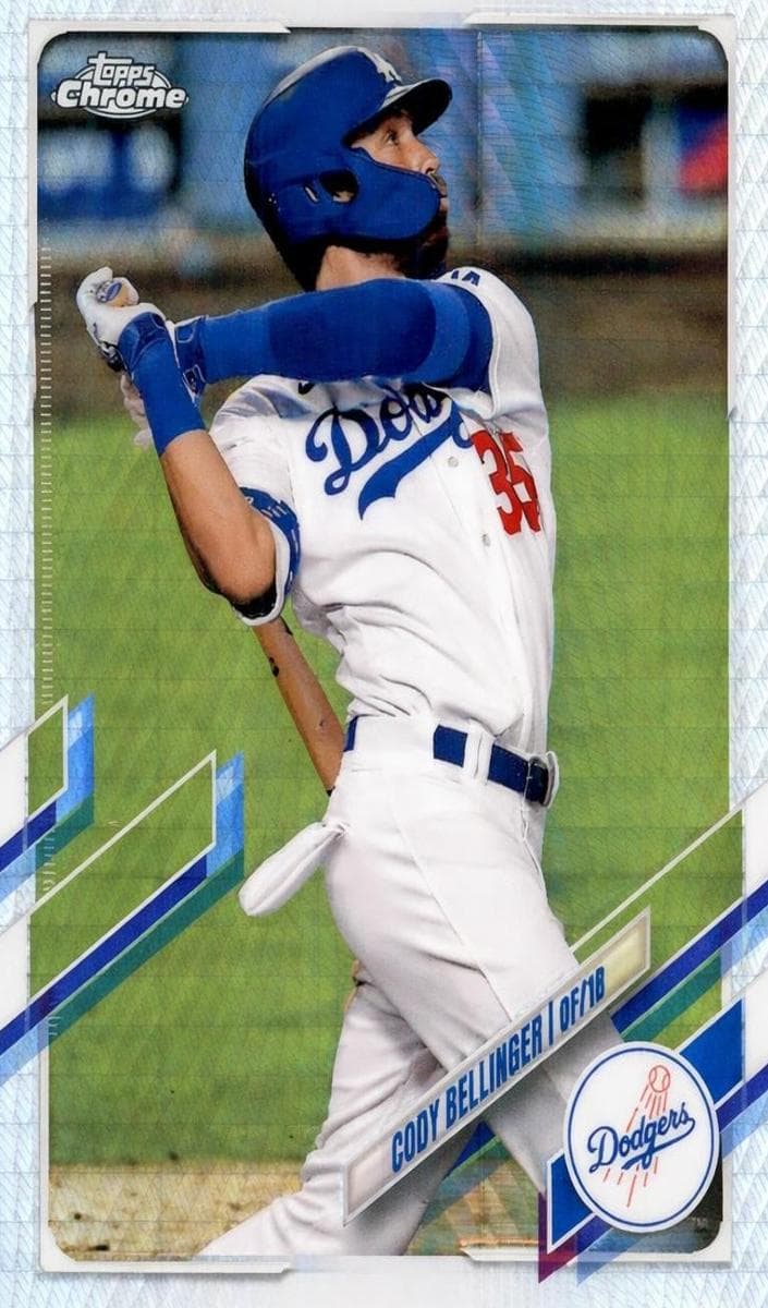 Cody Bellinger 2021 topps Topps Chrome