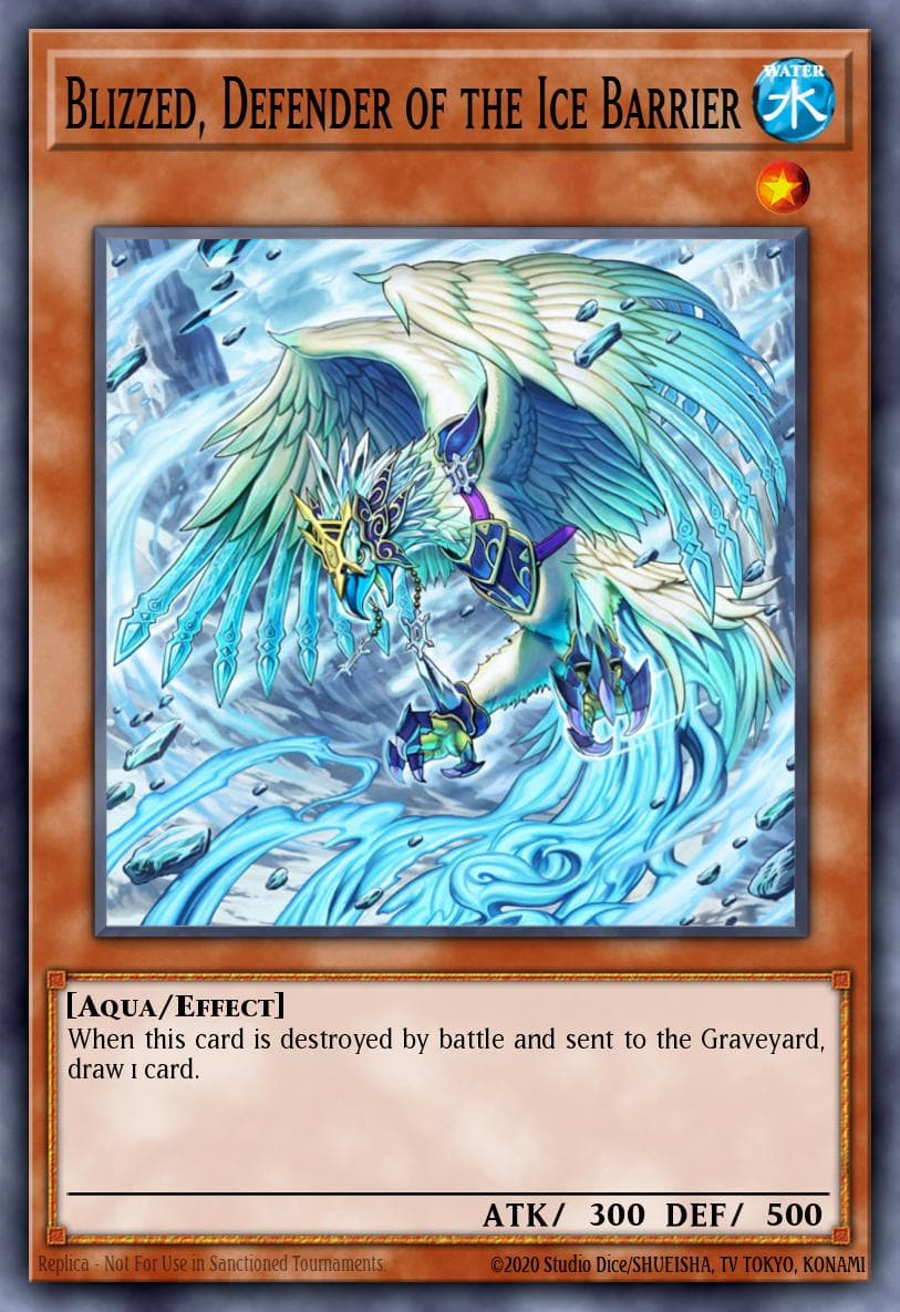 Blizzed, Defender of the Ice Barrier #SDFC-EN006