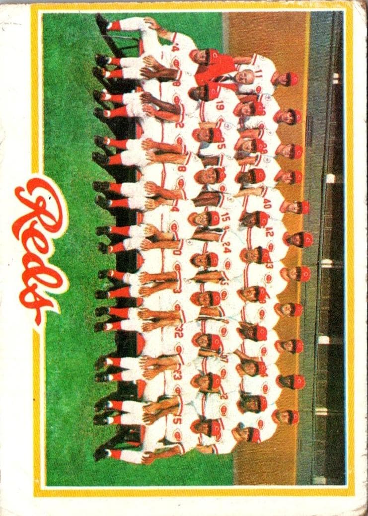 Cincinnati Reds 1978 topps Topps