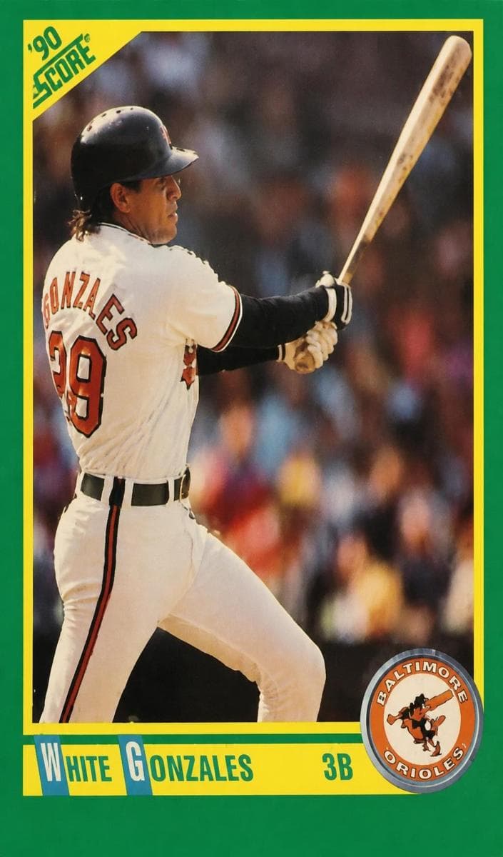 Rene Gonzales trading card