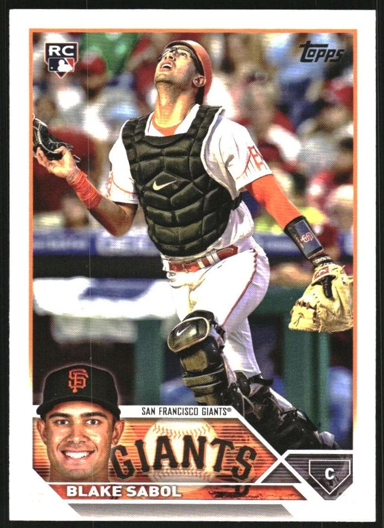 Blake Sabol trading card