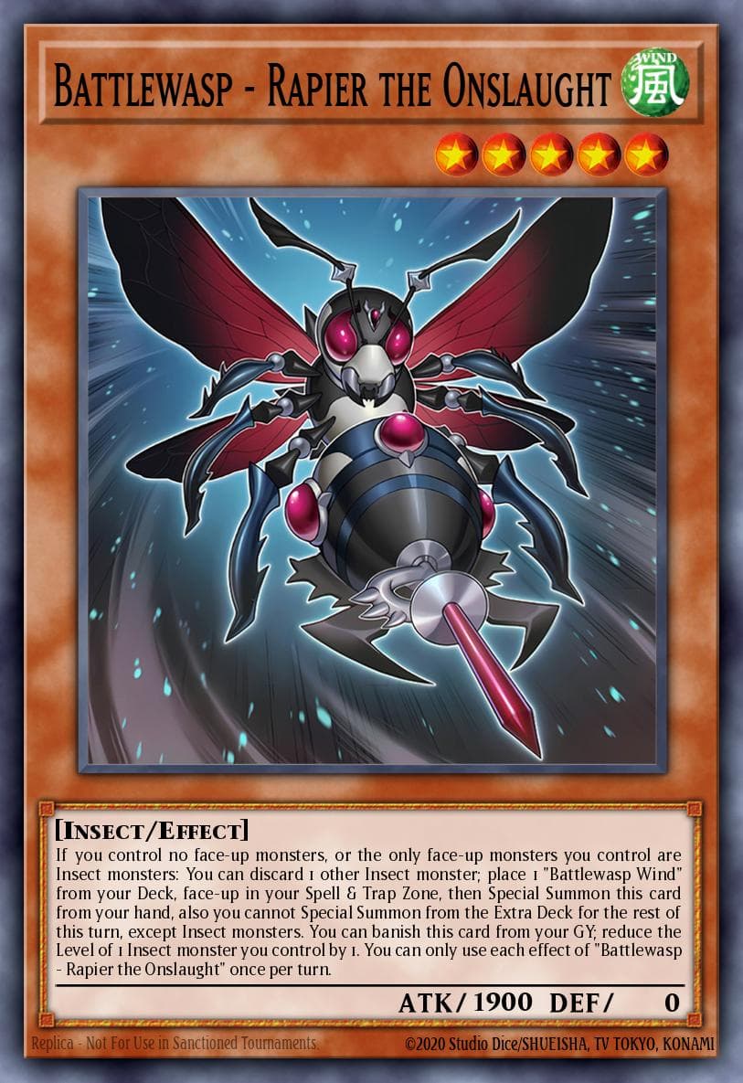 Battlewasp - Rapier the Onslaught #ROTA-JP009