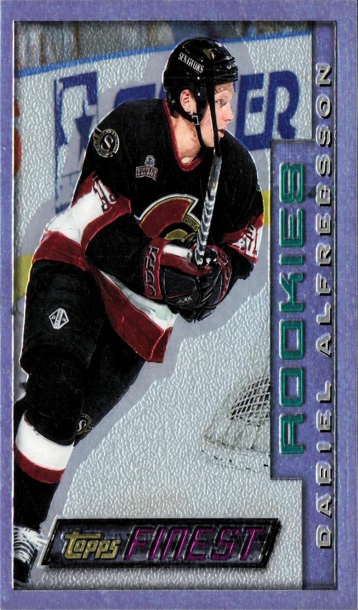 Daniel Alfredsson 1995 topps