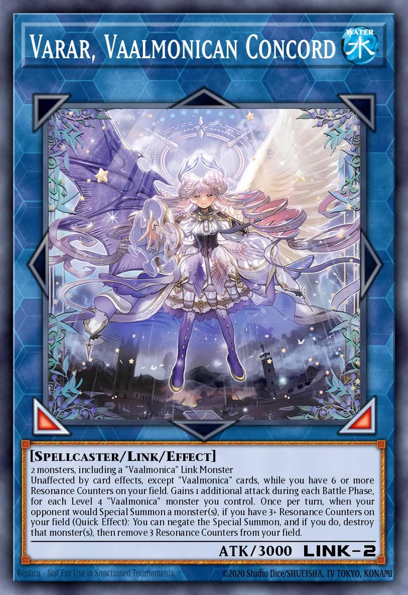 Varar, Vaalmonican Concord 2024 Yu-Gi-Oh! Japanese The Infinite Forbidden