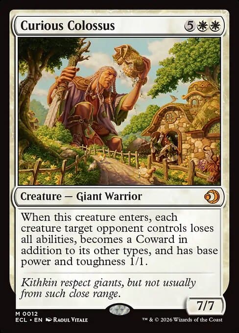 Curious Colossus 2026 Magic: The Gathering