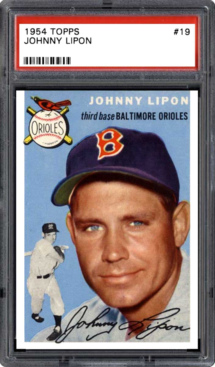 Johnny Lipon 1954 topps