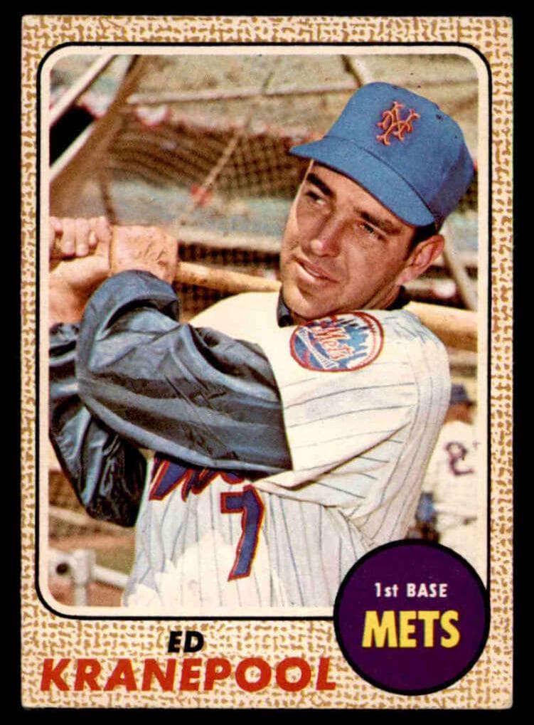 Ed Kranepool 1968 topps O-Pee-Chee