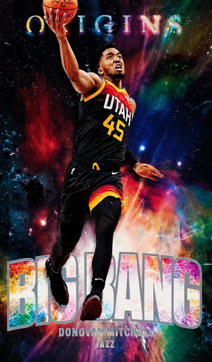 Donovan Mitchell 2021 panini Panini Obsidian