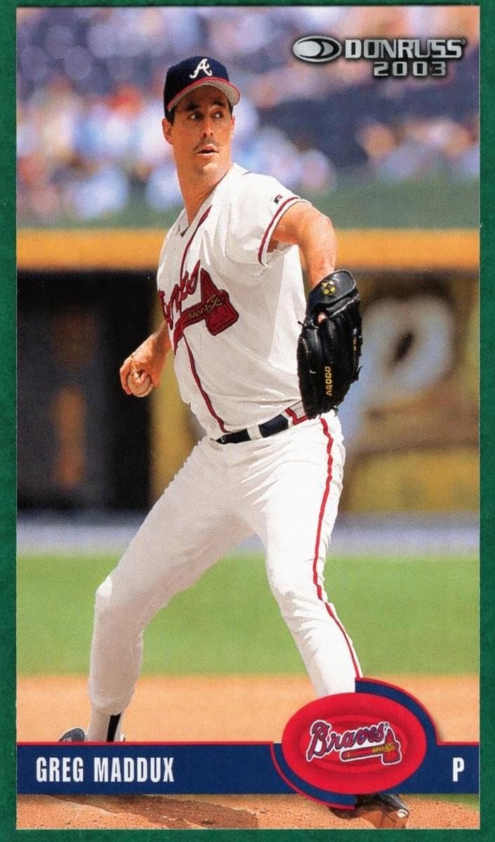 Greg Maddux 2003 panini Donruss