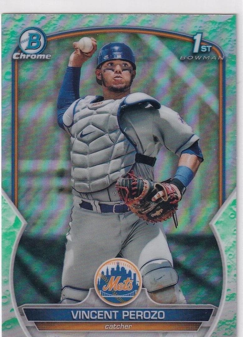 Vincent Perozo trading card
