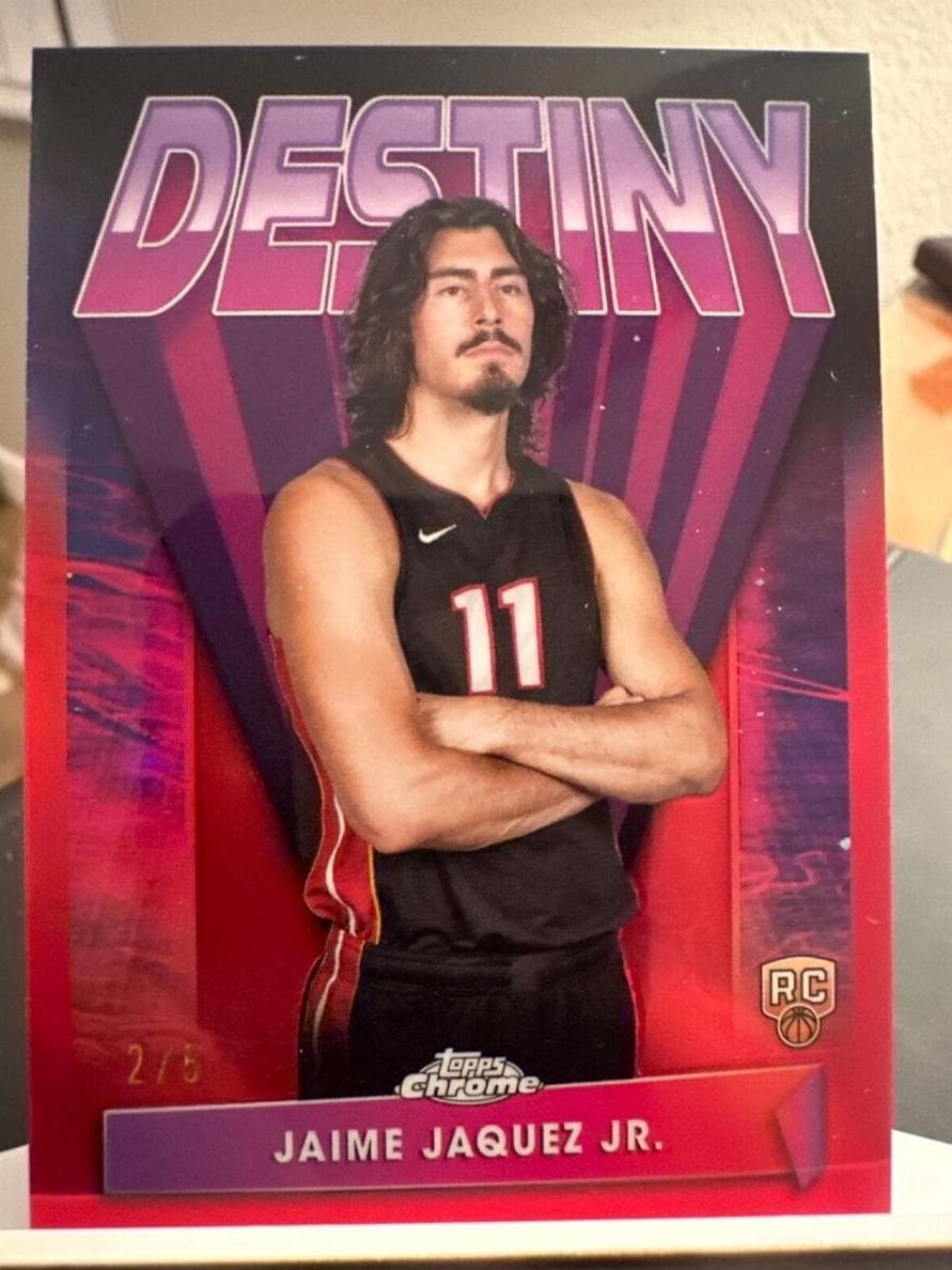 Jaime Jaquez Jr. trading card