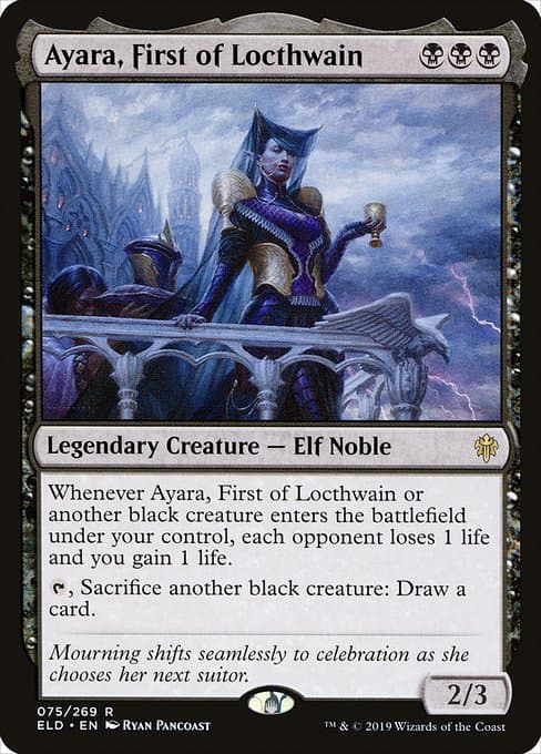 Ayara, First of Locthwain 2023 Magic: The Gathering