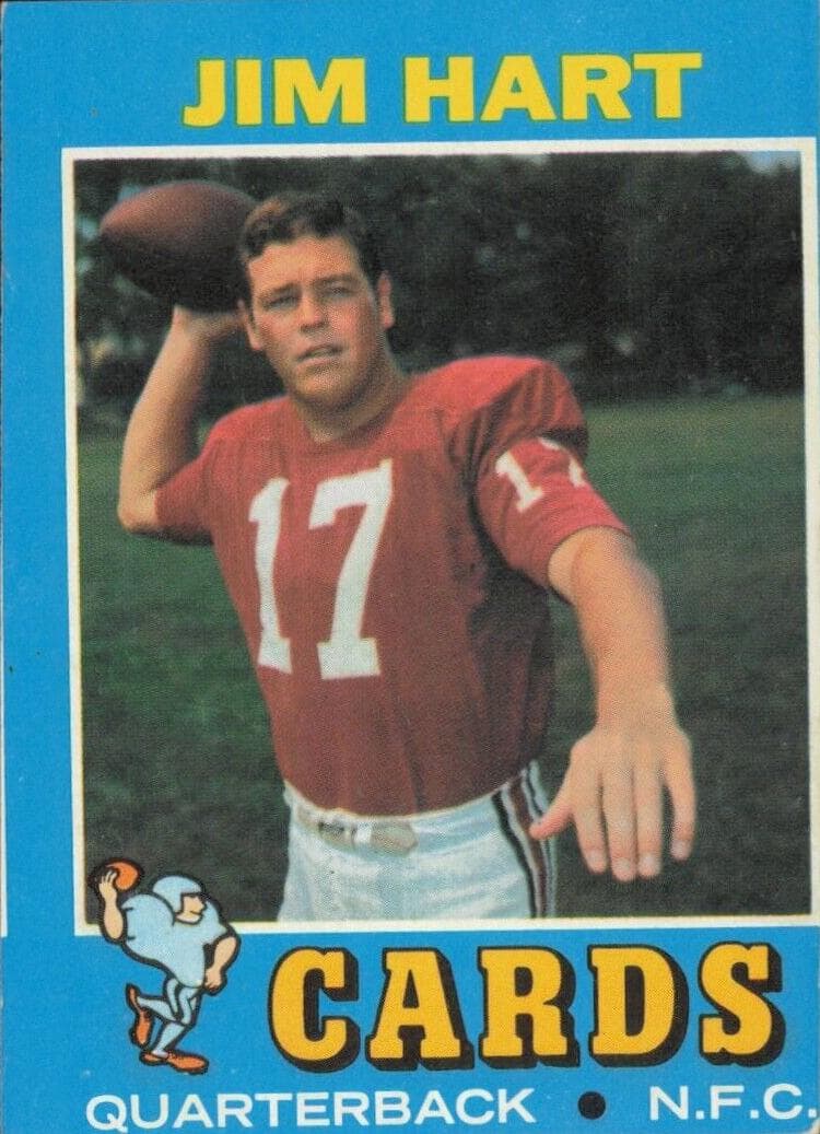 Jim Hart 1971 topps