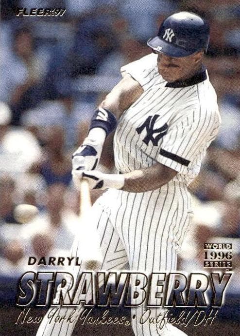 Darryl Strawberry 1997 fleer Fleer