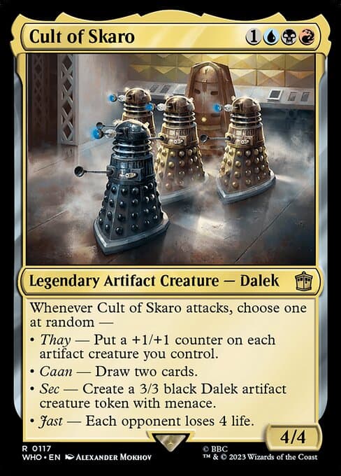 Cult of Skaro 2023 Magic: The Gathering Doctor Who