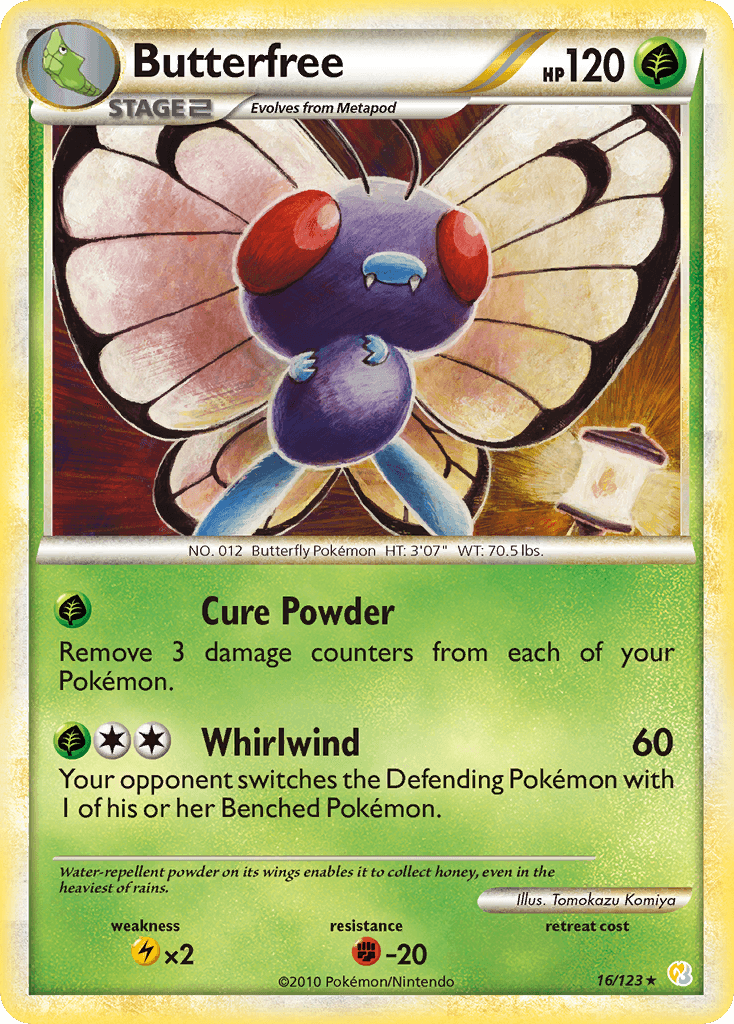 Butterfree 2010 Pokemon