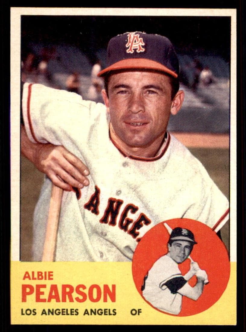 Albie Pearson 1963 topps Topps