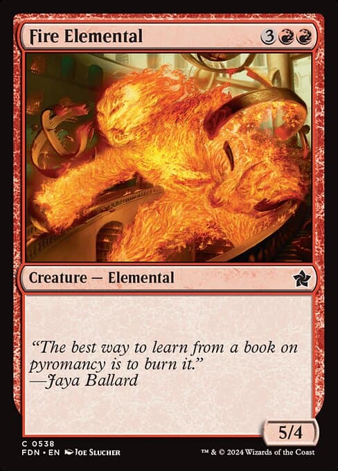 Fire Elemental 2012 Magic: The Gathering