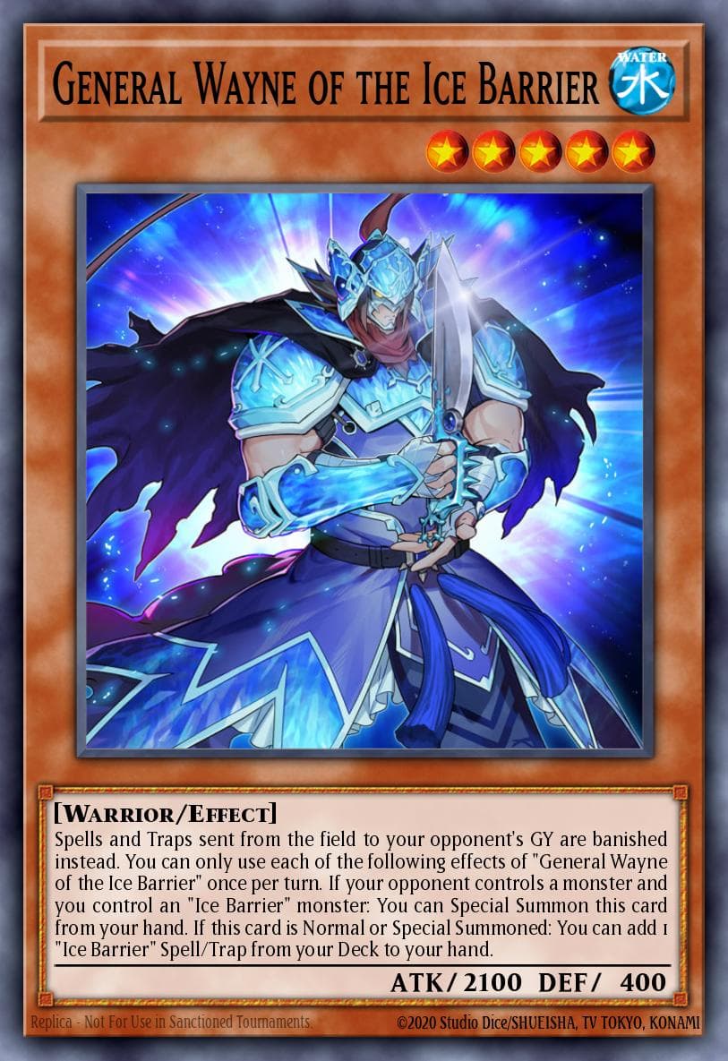 General Wayne of the Ice Barrier #SDFC-EN001