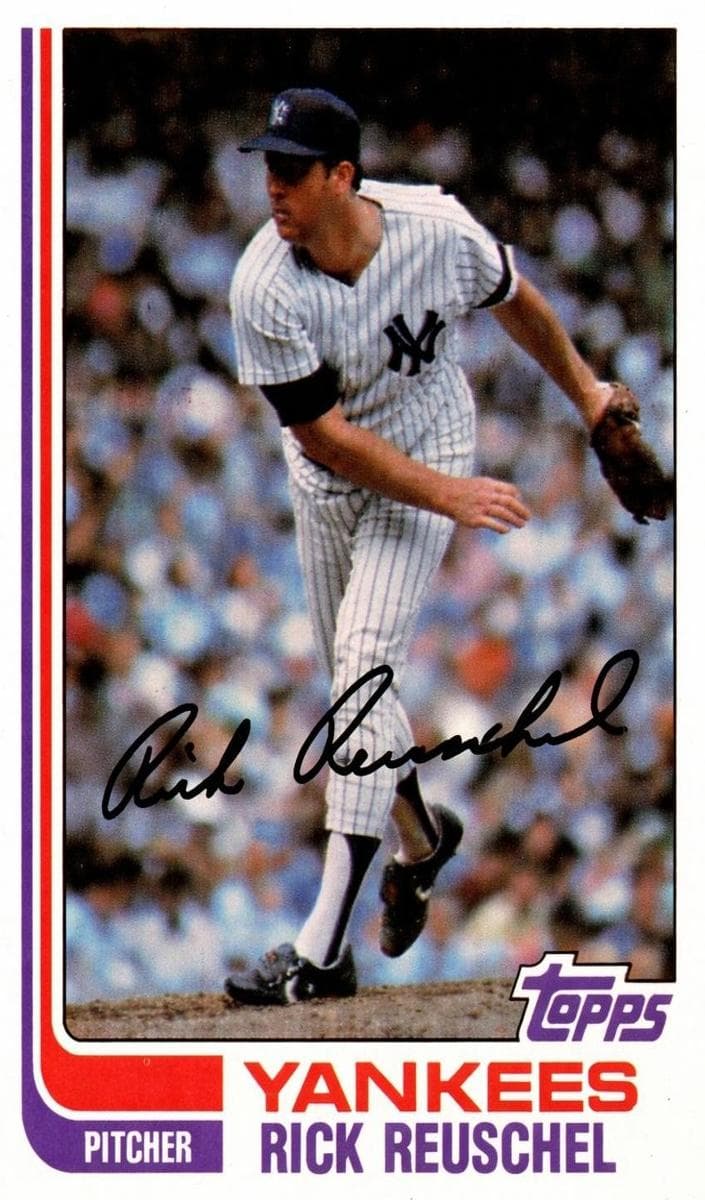 Rick Reuschel 1982 topps Topps