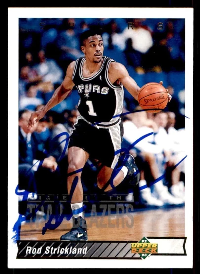 Rod Strickland 1992 upper-deck